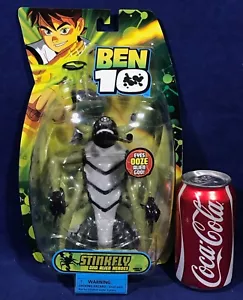 NUOVO Action Figure Ben 10 STINKFLY - 6" DNA ALIEN HEROES BANDAI 2008 #27234 -RARO - Foto 1 di 7