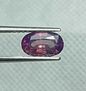 1.90 Cts Natural Sapphire Oval Purplish Pink Color Loose Gemstones from Pakistan - Picture 1 of 8