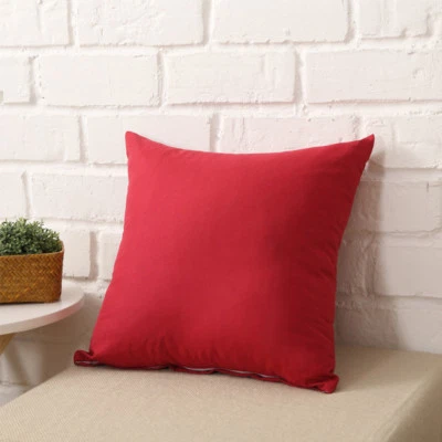 Square Home Sofa Decor Pillow Cover Case Cushion Cover Size 16x16" 18x18" - Image 1 of 3