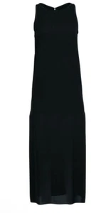ALICE & OLIVIA - BLACK SLEEVELESS MAXI GOWN SIZE SMALL - EUC $225 RETAIL - Picture 1 of 10