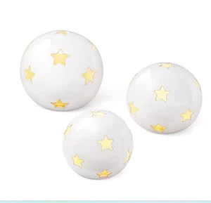 Member's Mark Ceramic Globe LED Lighting, white Set of 3 - Picture 1 of 4