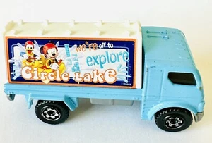 2003 Matchbox Billboard Truck Mickey Mouse & Donald Duck Explore Circle Lake - Picture 1 of 5