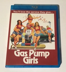 GAS PUMP GIRLS Blu-Ray Scorpion 70s Drive-In Sex Comedy Kirsten Baker *RARE/OOP* - Picture 1 of 4