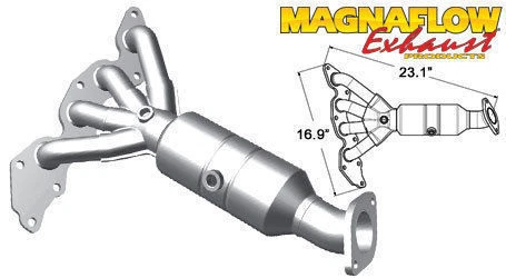 Ford Focus 2008-2009 colector de 2,0 L nuevo convertidor catalítico de ajuste directo Magnaflow Foto 1 de 1