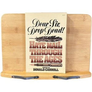 Dear Sir Drop Dead Hate Mail Through The Ages von Carroll, Donald PB 1979 - Bild 1 von 6
