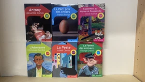 Konvolut 6 klassische Taschen, BAC LYCEE,Camus,Orwell,Diderot,Dumas,Programm 2021 - Bild 1 von 2