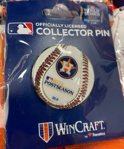 Houston Astros 2023 Postseason Commemorative Baseball Lapel Pin WinCraft NEW - Picture 1 of 1