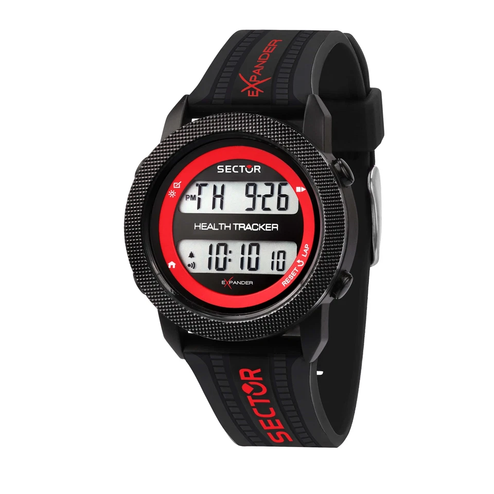 Sector EX-17 Black Digital Watch — 第 1/1 张图片