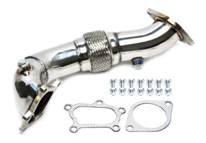 Tubo descendente acero inoxidable 3"/76mm para Mazda 3 2.3l MPS Turbo tipo BK/BL 2006 - 2014 - Imagen 1 de 3