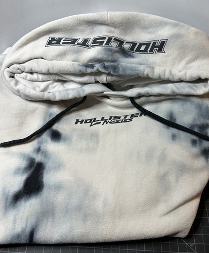 OFF WHITE Felpa con cappuccio Hollister Los Angeles taglia media