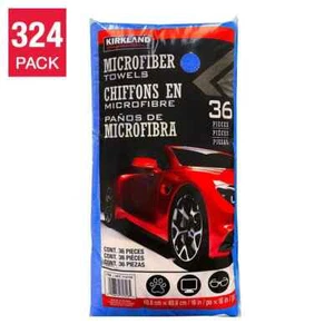 Kirkland Mikrofaser Handtuchhülle, 324 Stück, BLAU/ - Kostenloser Versand!~! - Bild 1 von 3