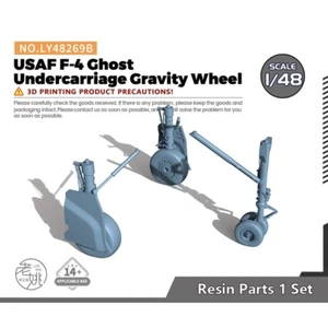 Yao's Studio 1/48 Model Upgrade Parts USAF F-4 Ghost Undercarriage Gravity Wheel - Picture 1 of 3