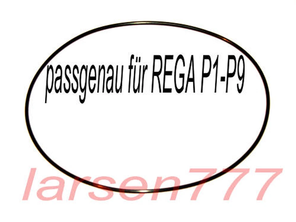 Rega Planar P1-P9 Plattenspieler Rundriemen*NEU*Peese*belt - Image 1 of 1