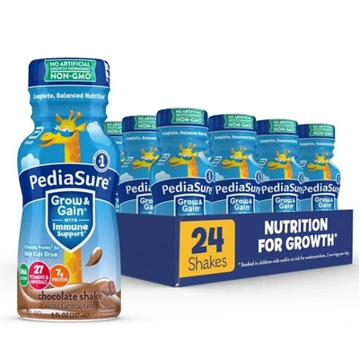 PediaSure Grow & Gain con apoyo inmunológico, 27 vitaminas y minerales para niños, 7... Foto 1 de 4