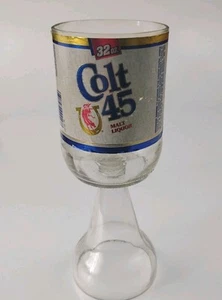 Taza de cerveza Colt 45 corte personalizado 32 oz botella de vidrio transparente hombre cueva decoración decoración - Imagen 1 de 6