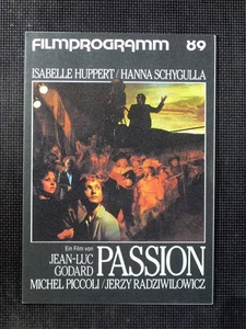 Passion - Isabelle Huppert - filmprogramm - FP 89 ungelocht (52/4) - Picture 1 of 1
