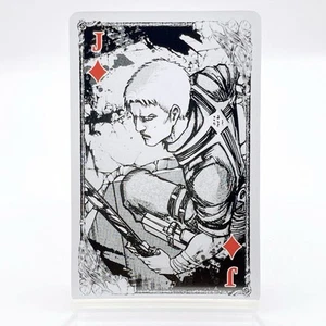 Tarjeta de juego Reiner Braun Attack on Titan The Exhibition Diamond J Japón Envío gratuito - Imagen 1 de 8