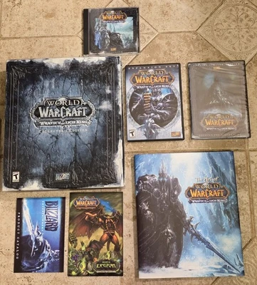 World of Warcraft: Wrath of the Lich King Edición Coleccionista 2008 (SIN CARTAS) Foto 1 de 4