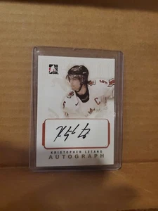 KRISTOPHER KRIS LETANG 2007-08 ITG O CANADA HOCKEY AUTOGRAPH SP #A-KL RARE AUTO - Picture 1 of 2