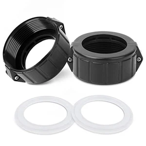 2 Inch Spa Heater Tube Split Nut Union with Screw and 2 Heater Gaskets ORings - Picture 1 of 5