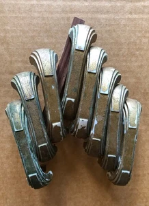 Vintage Art Deco Plastic Handles, set of 8 - Picture 1 of 9