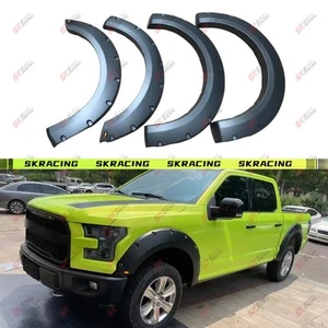 Kit de carrocería de cubierta de cuadro con llamaradas para guardabarros de rueda sin pintar para Ford F-150 2015-2020 - Imagen 1 de 30