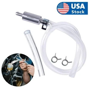 Car Motorcycle Clutch Brake Bleeder Hose One Way Valve Tube Bleeding Tool Set - Bild 1 von 5