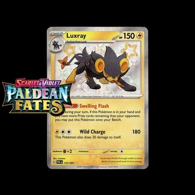 Pokemon Paldean Fates: Choose Your Card! - Holos/Reverse Holos EX Baby Shiny NM - Image 1 of 2