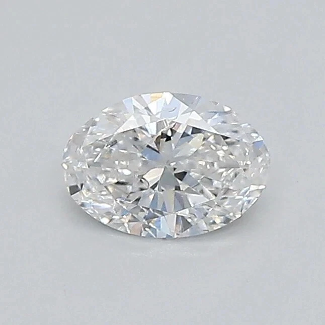 .90 Ct Lab Grown CVD Diamond 7x5 mm Oval F Color, VVS Certified Loose Diamond - Image 1 of 4