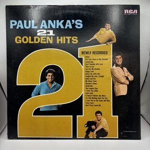 Paul Anka – Paul Anka's 21 Golden Hits – RCA Victor LSP-2691 Vinyl LP VG+/VG - Bild 1 von 4