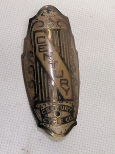Early Footed Century headbadge For vintage Schwinn bicycles Ratrods Classic Bike - Picture 1 of 6
