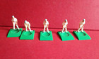 Subbuteo Cricket Fielders Blue Capped Wicket Keeper 4 Slips