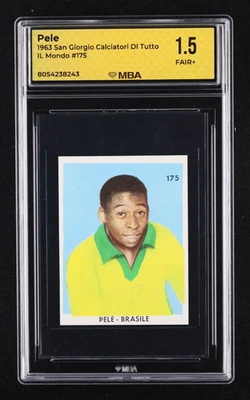 1963 San Giorgio Calciatori DI Tutto IL Mondo Pelé #175 MBA 1,5 Foto 1 de 2