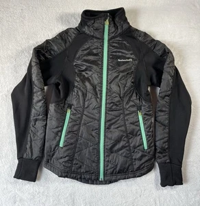 Avalanche Jacket Women’s Medium Windbreaker Water Repellent Pockets Black - Picture 1 of 12