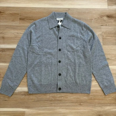 Banana Republic Cashmere Polo Cardigan M - Image 1 of 4