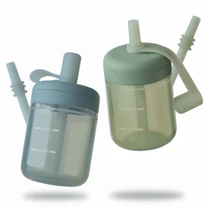 Baby Straw cup | Silicone Toddler Sippy Cup Training Cup with Straw Lid | BPA... - Picture 1 of 8