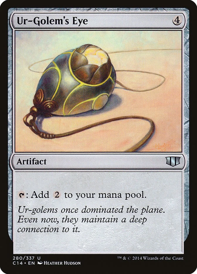 MTG Ur-Golem's Eye  - Commander 2014 #280 - Image 1 of 1