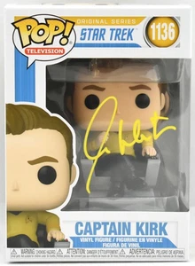 William Shatner Autogramm Star Trek Capt. Kirk Funko Pop #1136 - Beckett W Holo - Bild 1 von 4