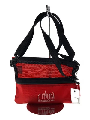 Bolsa de ombro Manhattan Portage em poliéster vermelho - Imagem 1 de 4