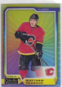 18/19 PLATINUM..MATTHEW TKACHUK..COLOR WHEEL..# 105..FLAMES..FREE COMBINED SHIP - Picture 1 of 1