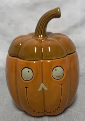 Tarro Yankee Candle Pumpkin Jack O' Lantern "Boney" retirado Foto 1 de 4