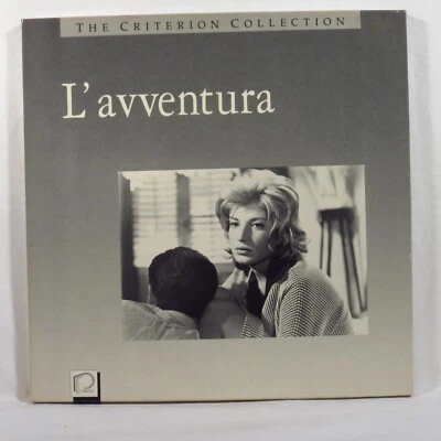 CRITERION LD #62 - L'Avventura: CAV Sp. Ed. (1960)  LD box US 1989  EX Antonioni - Image 1 of 2