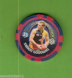#T53. 2009 AFL CHIPZ TAZO, SIMON GOODWIN, ADELAIDE CROWS - Picture 1 of 1