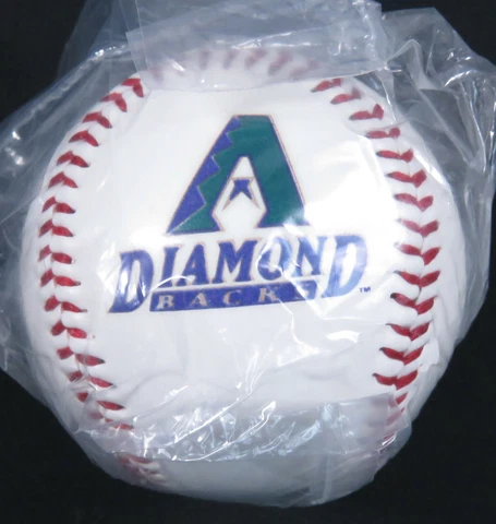 90s Arizona Diamonbacks Official MLB National League Rawlings Team Logo Ball Cover