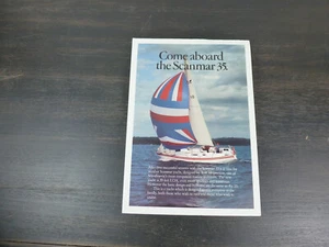 Scanmar 35 original factory sailboat brochure - Picture 1 of 5