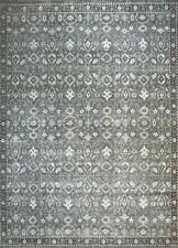 Delightful Distressed - Vintage Khotan Rug - Transitional Design 9.2 x 12.2 ft