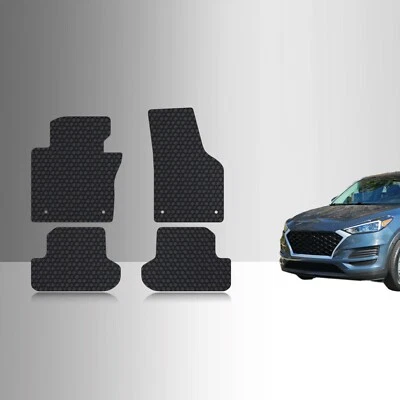 ToughPRO Floor Mats Black For Volkswagen Beetle All Weather Custom Fit 2012-2019 - Imagem 1 de 4