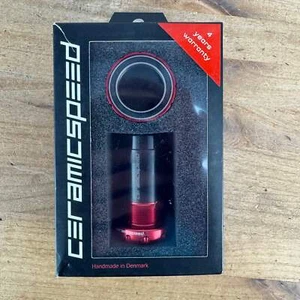 Nuovo! Ceramicspeed BSA supporto inferiore bici inglese filettato 30 mm rosso prezzo al dettaglio consigliato $379 - Foto 1 di 3