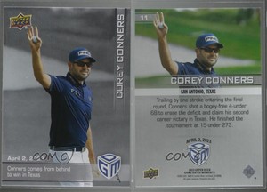 2023 Upper Deck All-Sports Game Dated Moments Silver Corey Conners #11