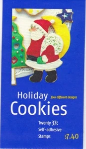 U.S. BKLT OF 20 STAMPS SCOTT#BK299 2005 37ct CHRISTMAS COOKIES MINT P#S1111 - Picture 1 of 2